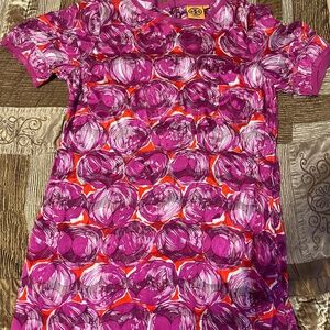 Tory Burch Floral Sheer Dress